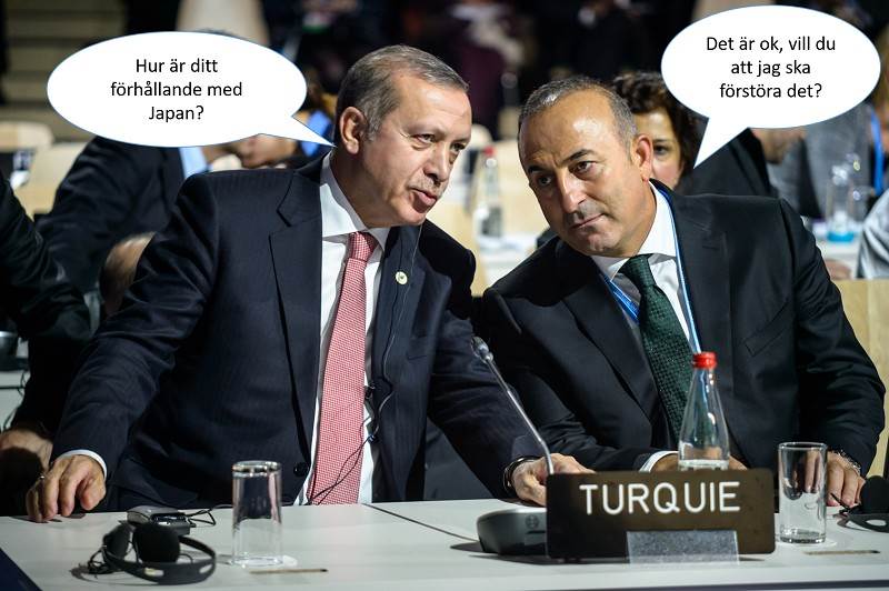 Politisk spänning mellan Turkiet och Holland